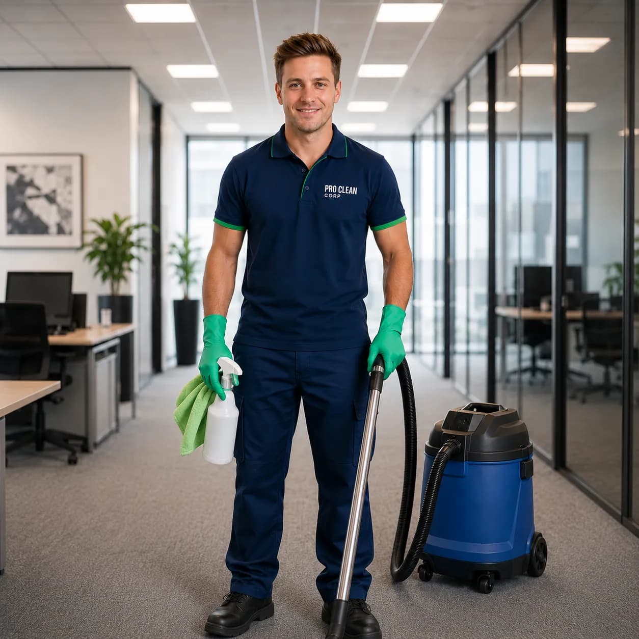 Professional commercial cleaning services in Newtown - Pro Clean Corp