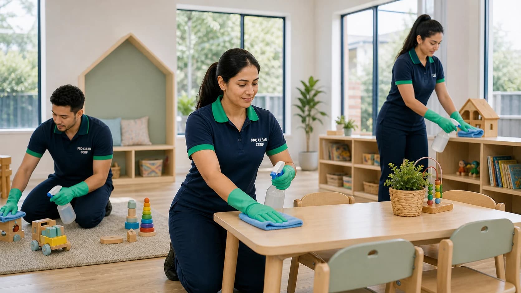 Childcare Cleaning commercial cleaning services in Newtown