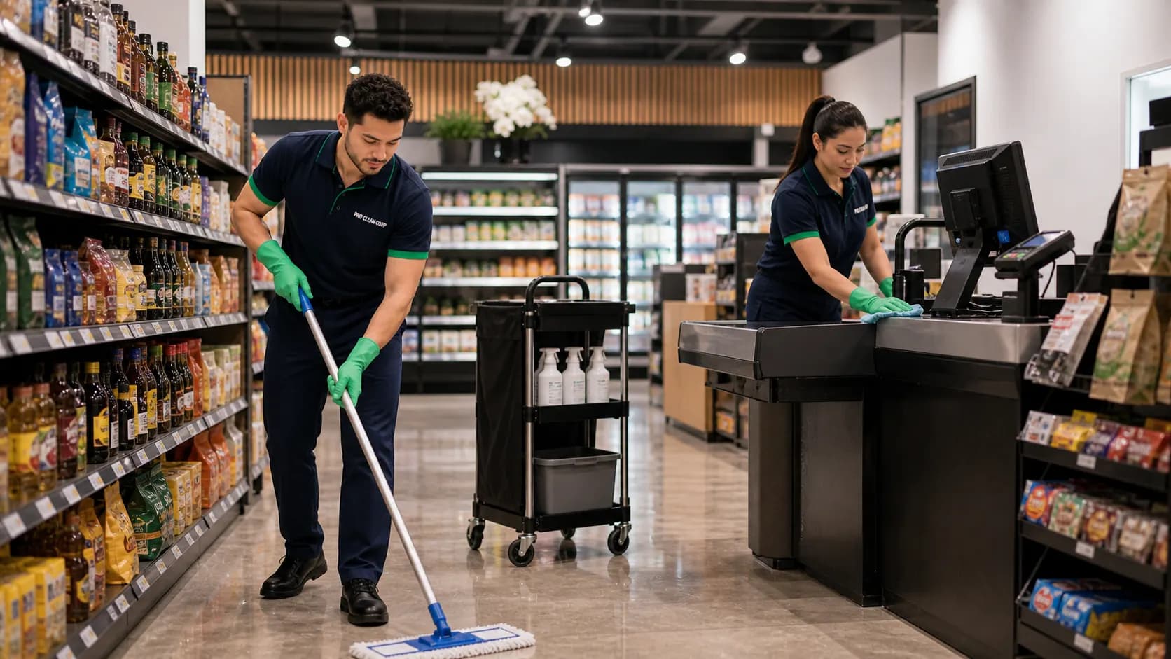 Our Cleaning Process in Action