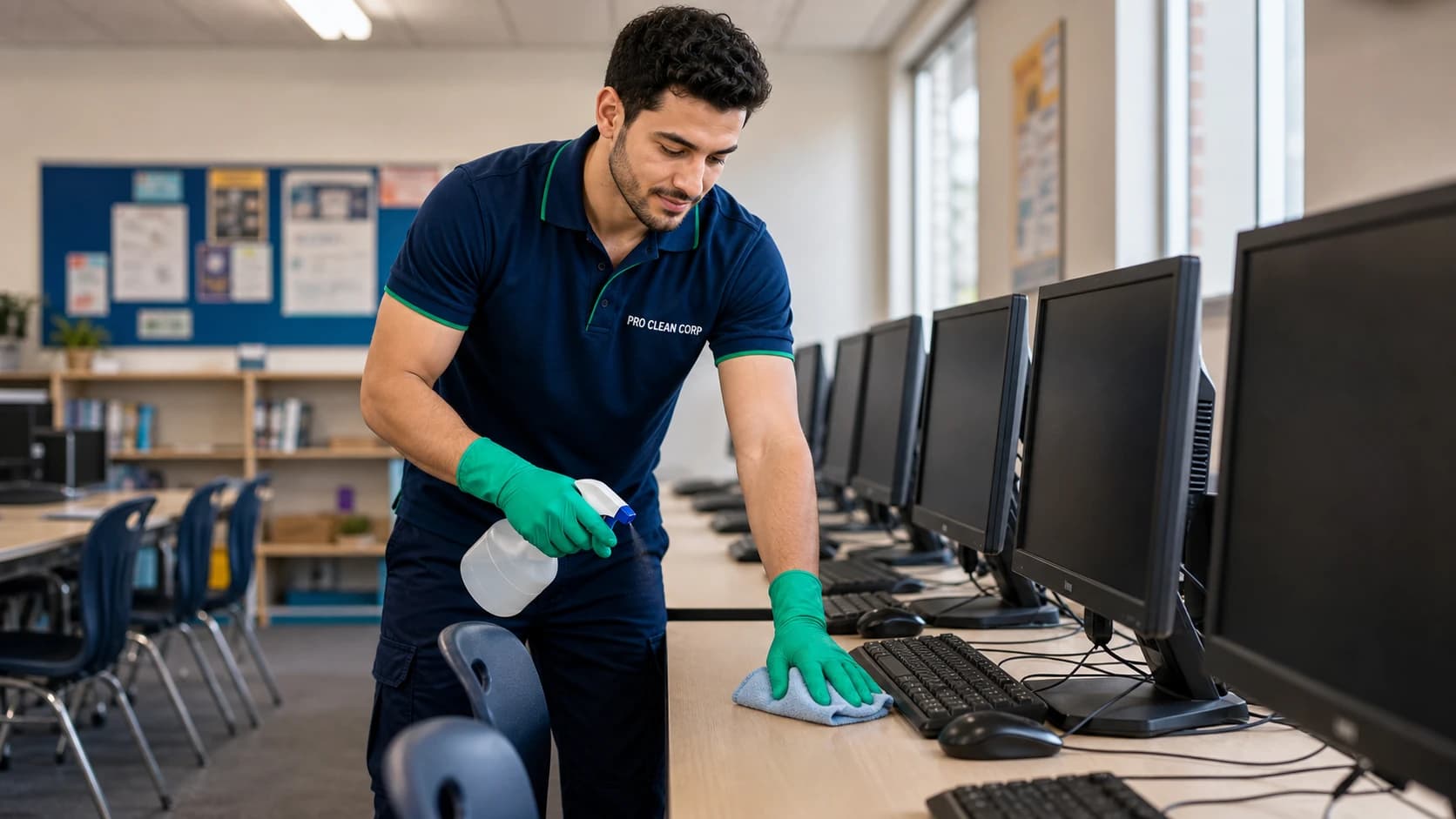 School Cleaning Overview Newtown