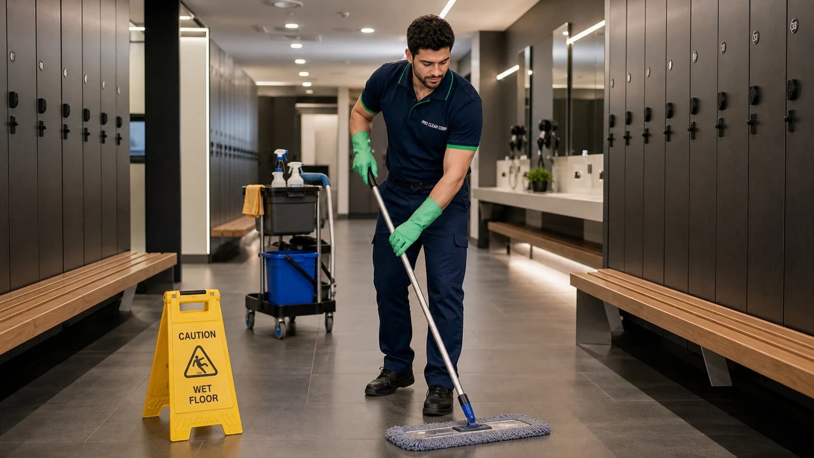Gym Cleaning Overview Newtown